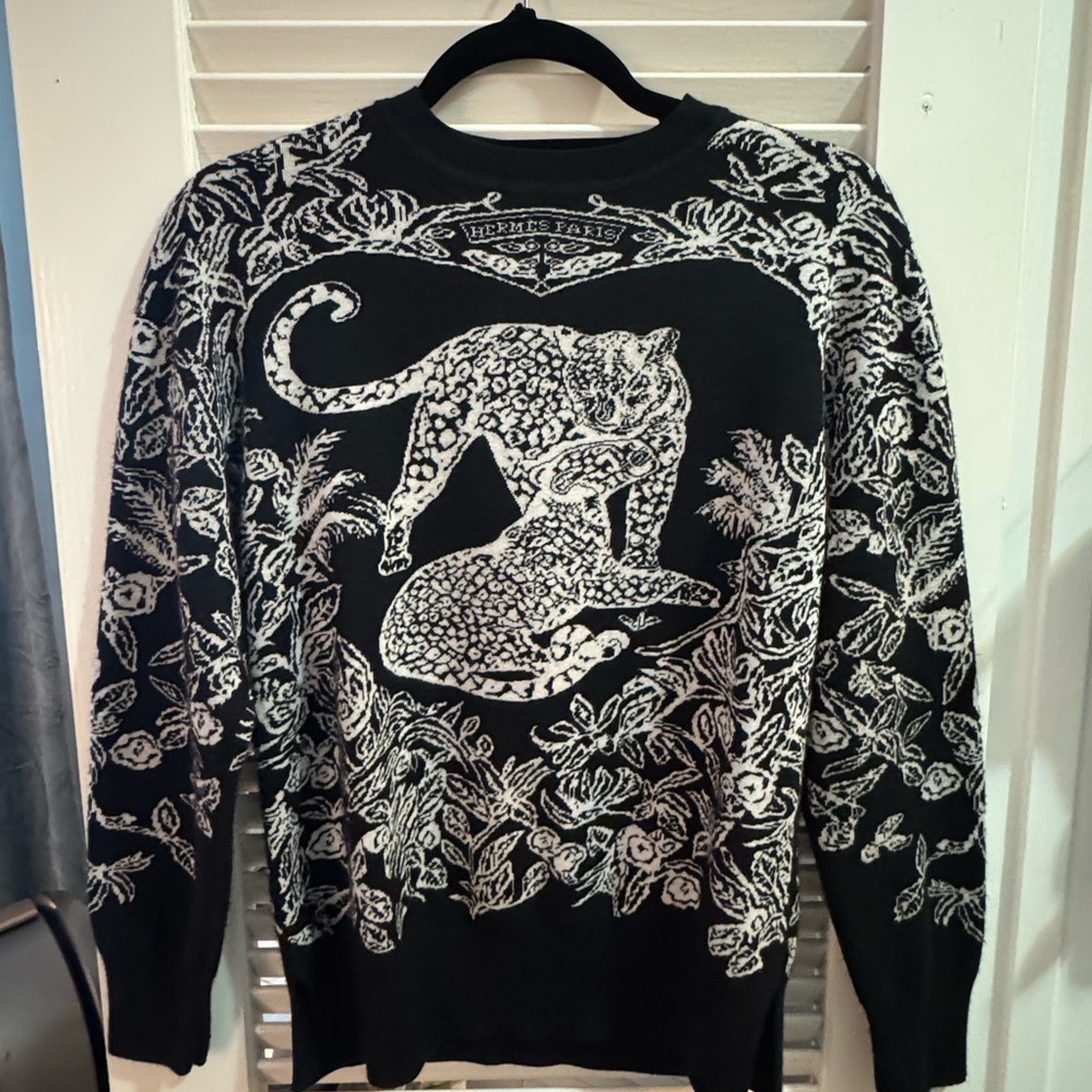 Hermes Cashmere Junge Love Sweater 36